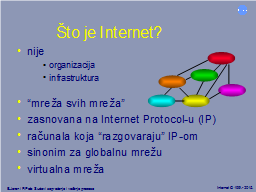 Što je Internet?