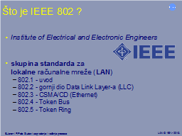 Što je IEEE 802 ?