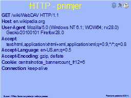 HTTP - primjer