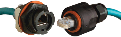 Siemon Industrial MAX outlet and plug